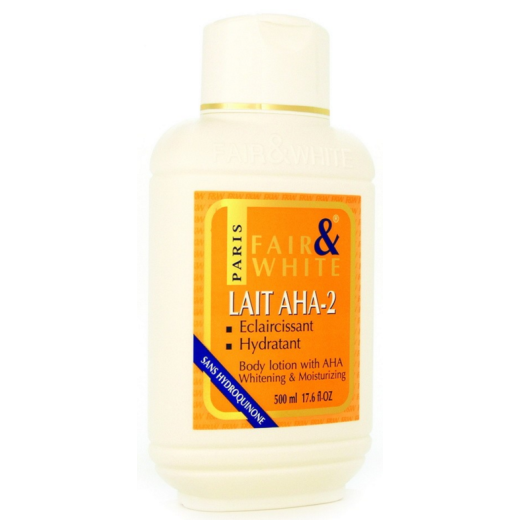 Fair & White - Lightening and Moisturizing Body Lotion AHA-2
