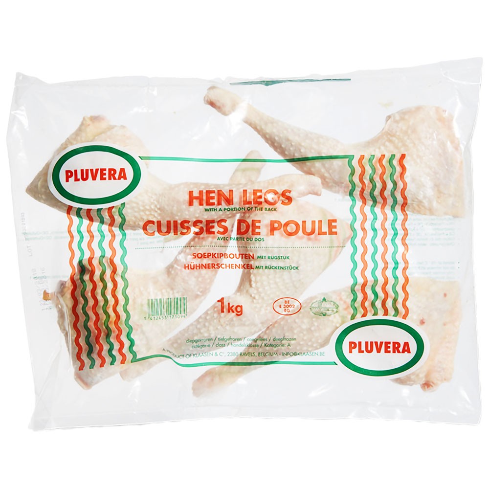 Strong* Chicken Halal Pluvera - Legs Packed 1 kg