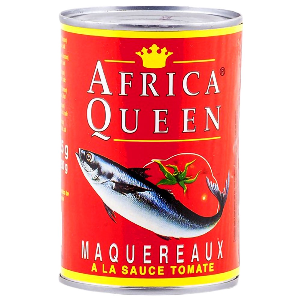 Africa Queen Mackerel Tomato Sauce 425 gr