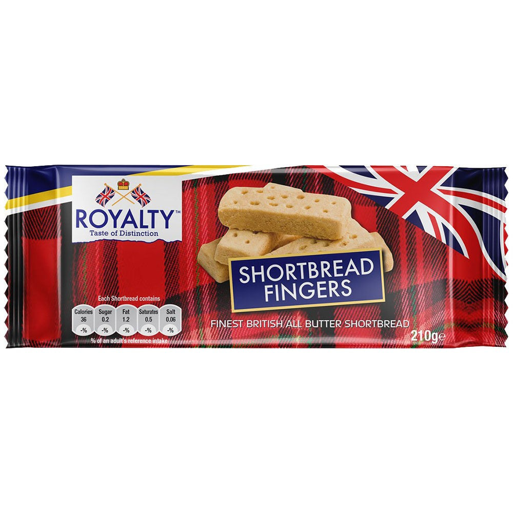 Shortbread All Butter Biscuits Royalty 210 gr