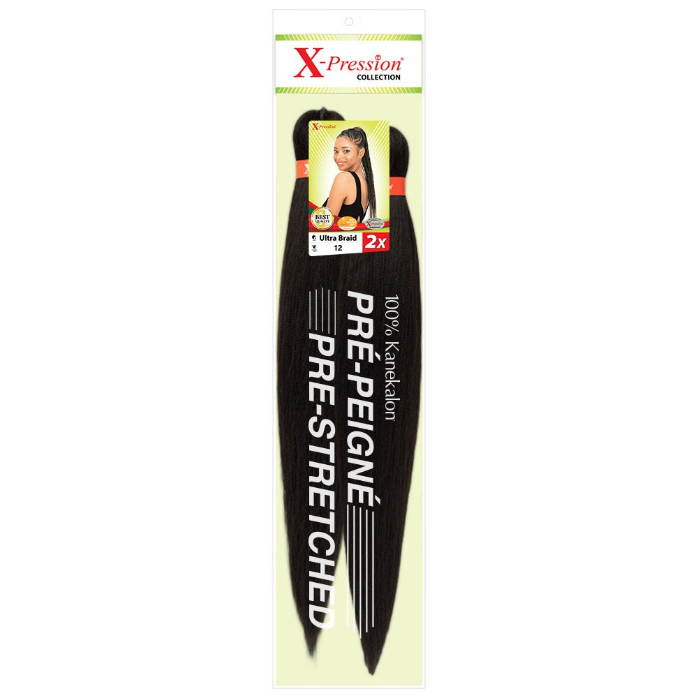 X-Pression 2x Pre-Stretched Braid Colour 2