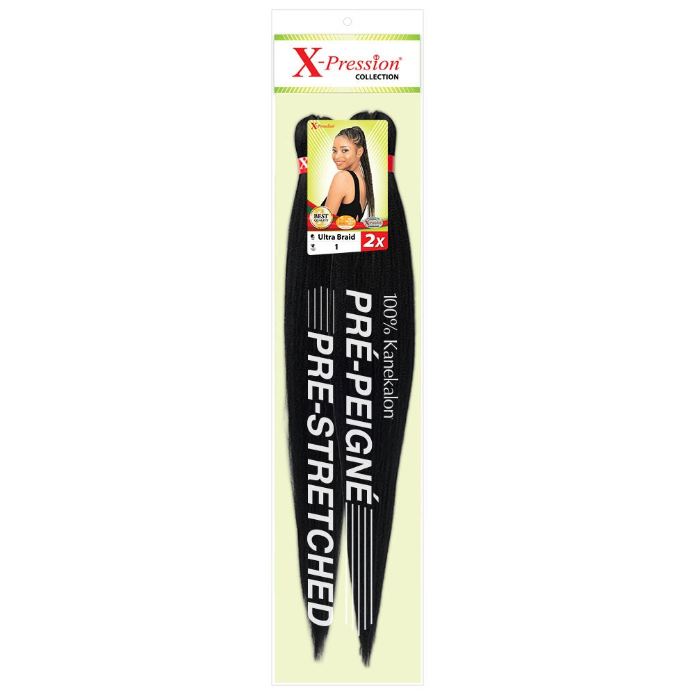 X-Pression 2x Pre-Stretched Braid Colour 1