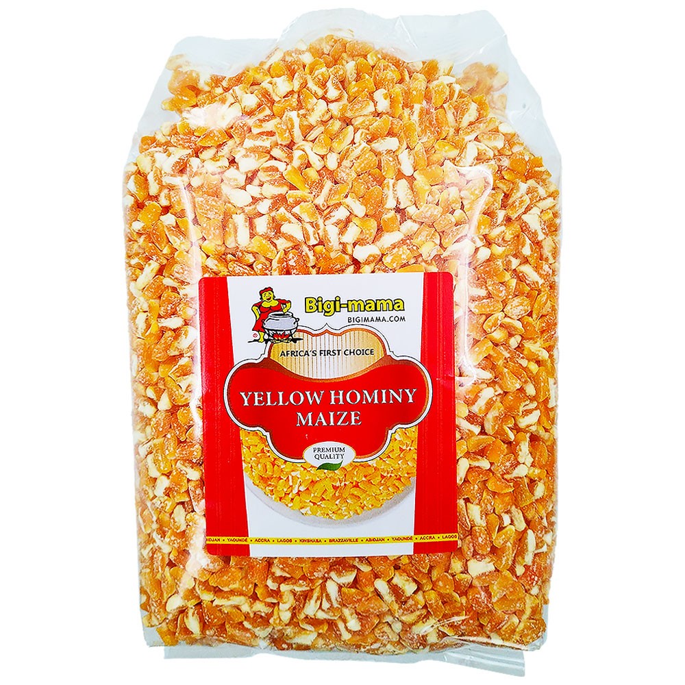 Maize Broken/Hominy Yellow Bigi Mama 900 gr