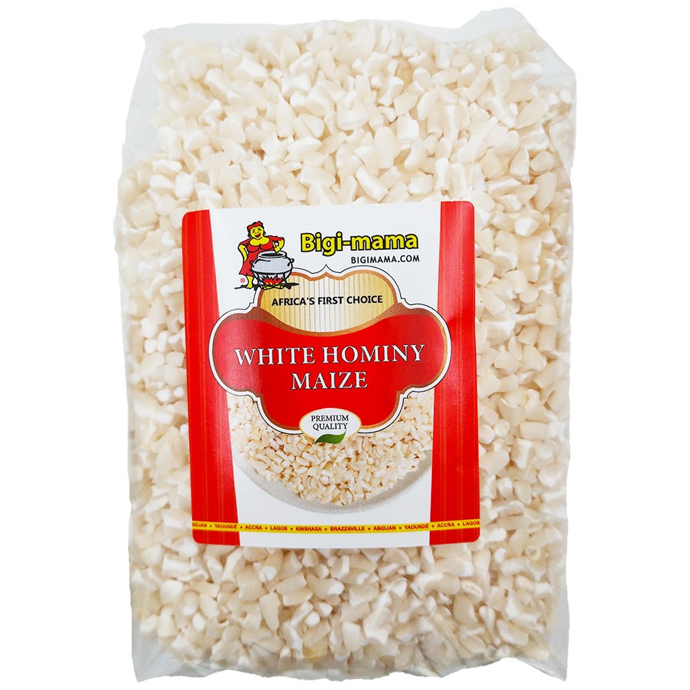 Maize Broken/Hominy White Bigi Mama 900g