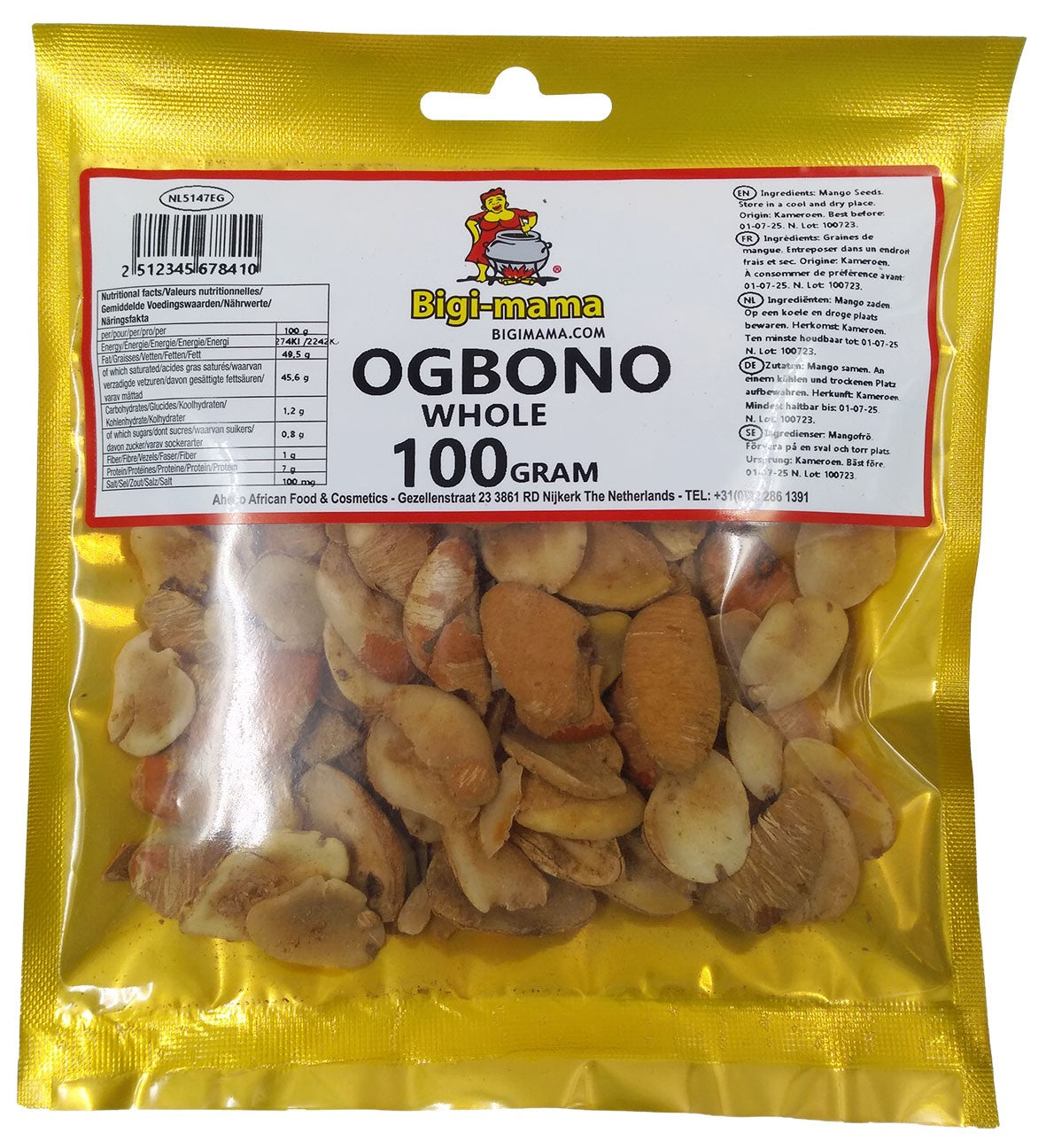 Ogbono Whole - Bigi Mama 100 gr