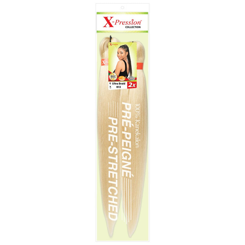 X-Pression 2x Pre-Stretched Braid Colour 613