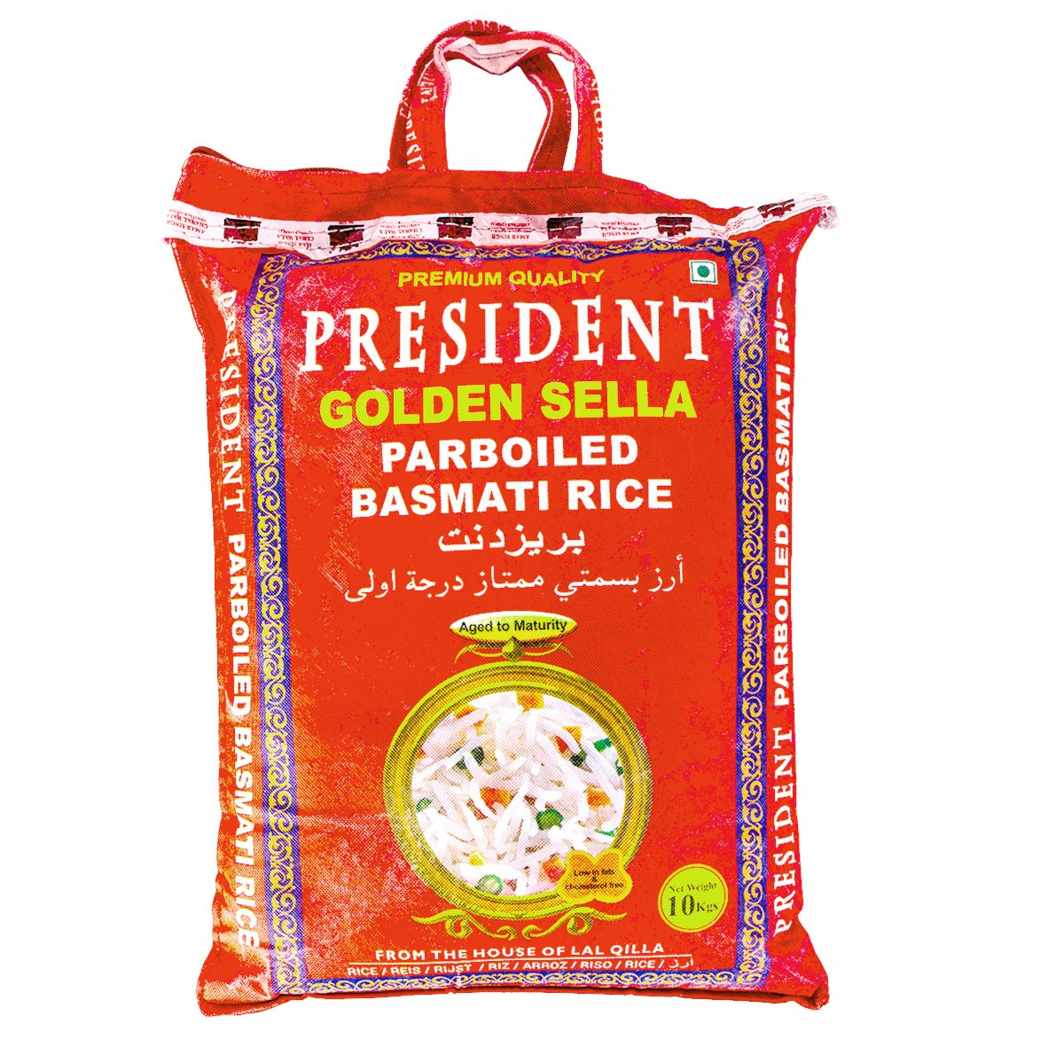 Rice Basmati Parboiled President 10 kg