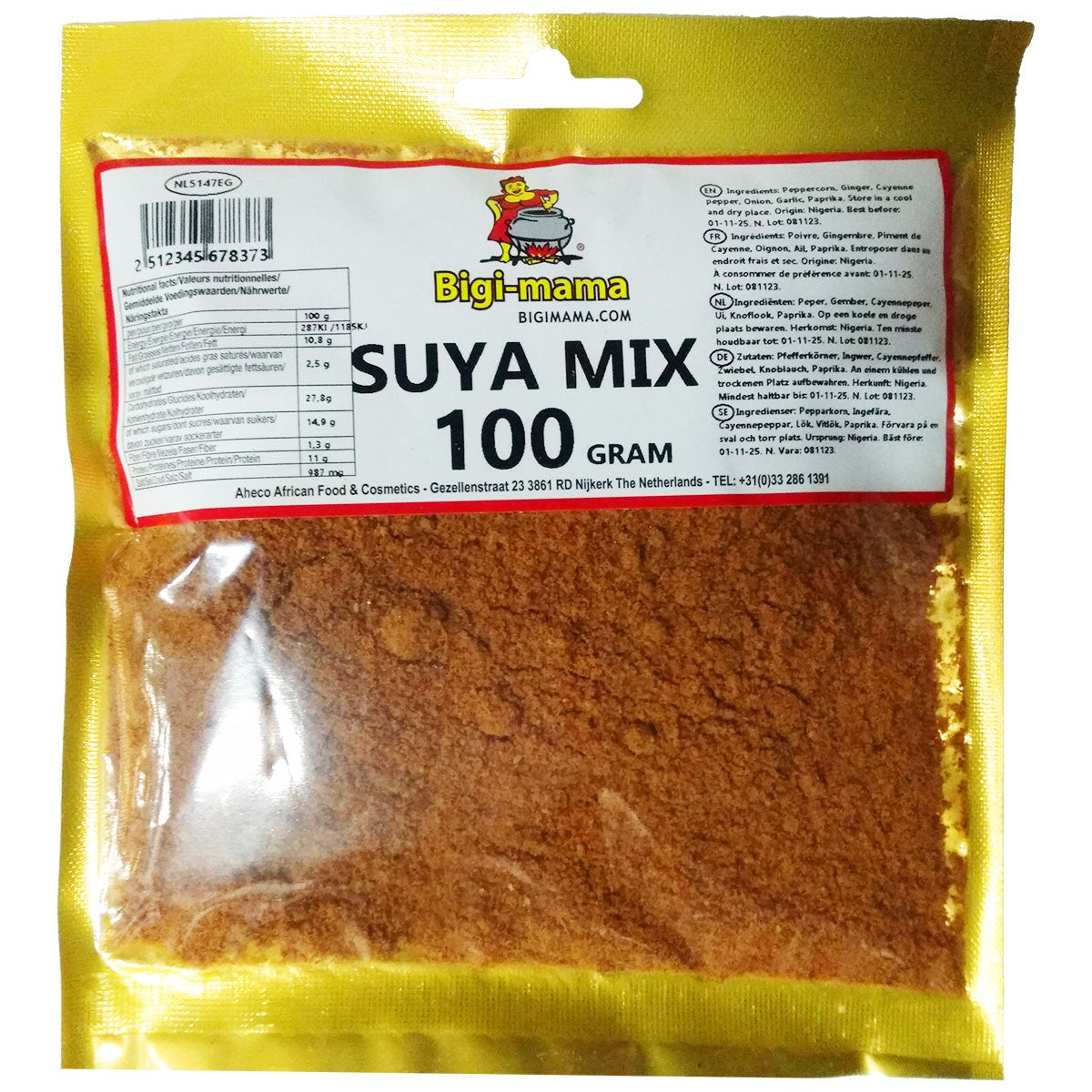 Bigi-Mama Suya Mix 100g
