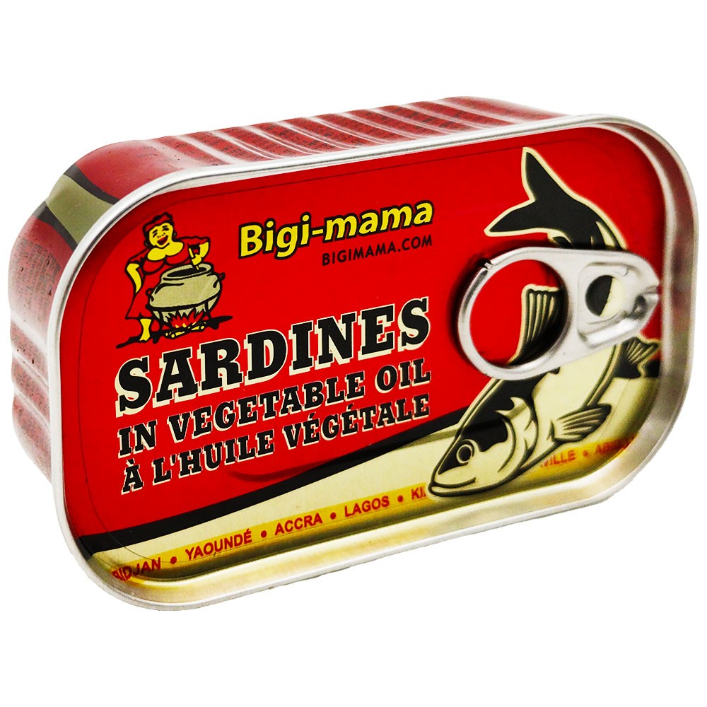 Sardines Bigi Mama In Oil 125 gr