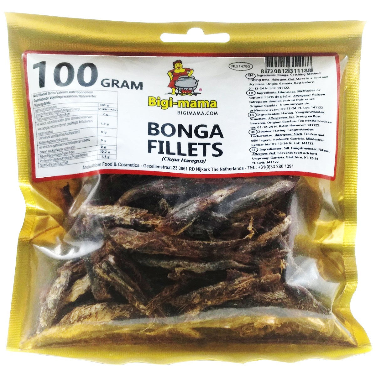Bigi-Mama Bonga Fillets 100g