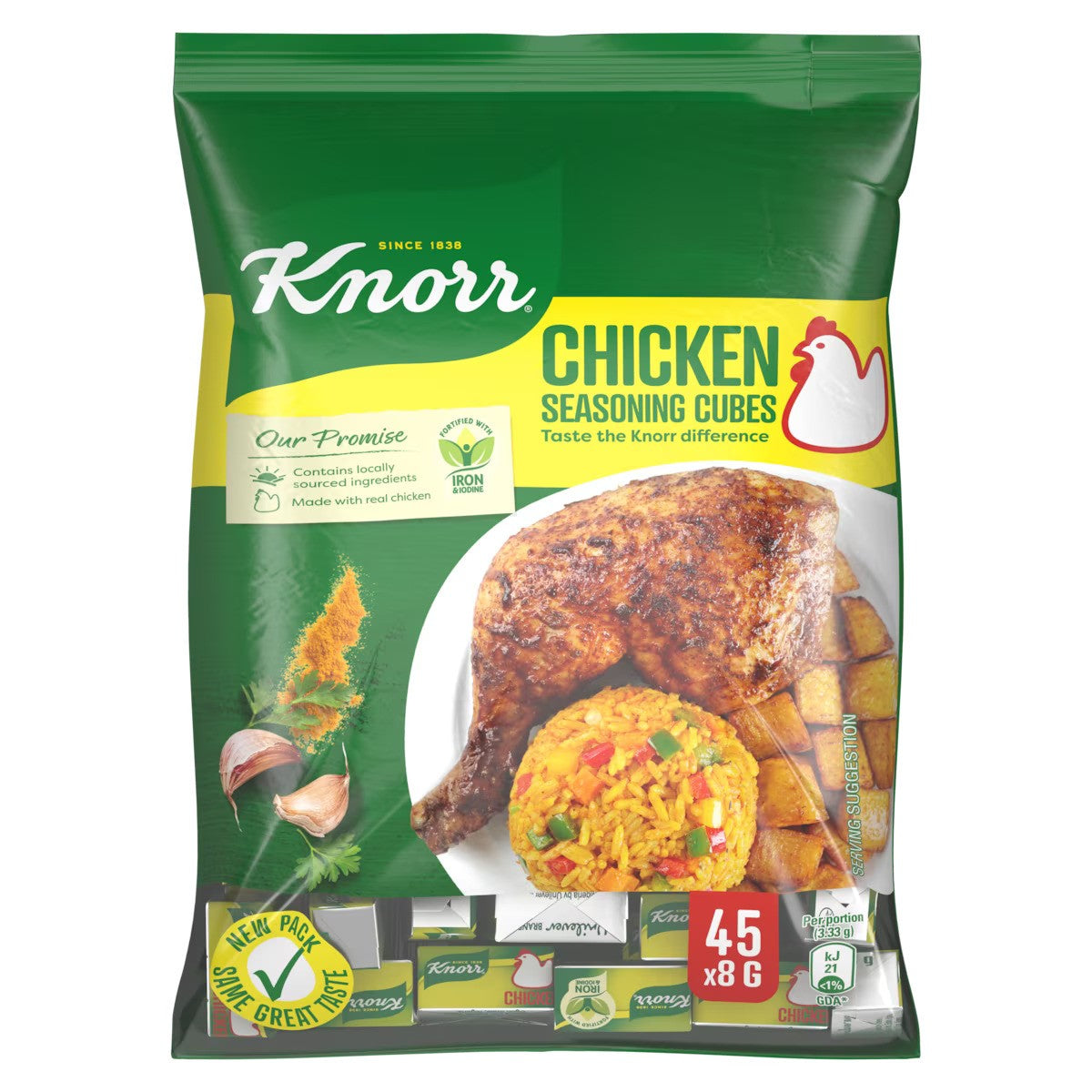 Knorr Cubes Chicken Nigerian 48x18 gr