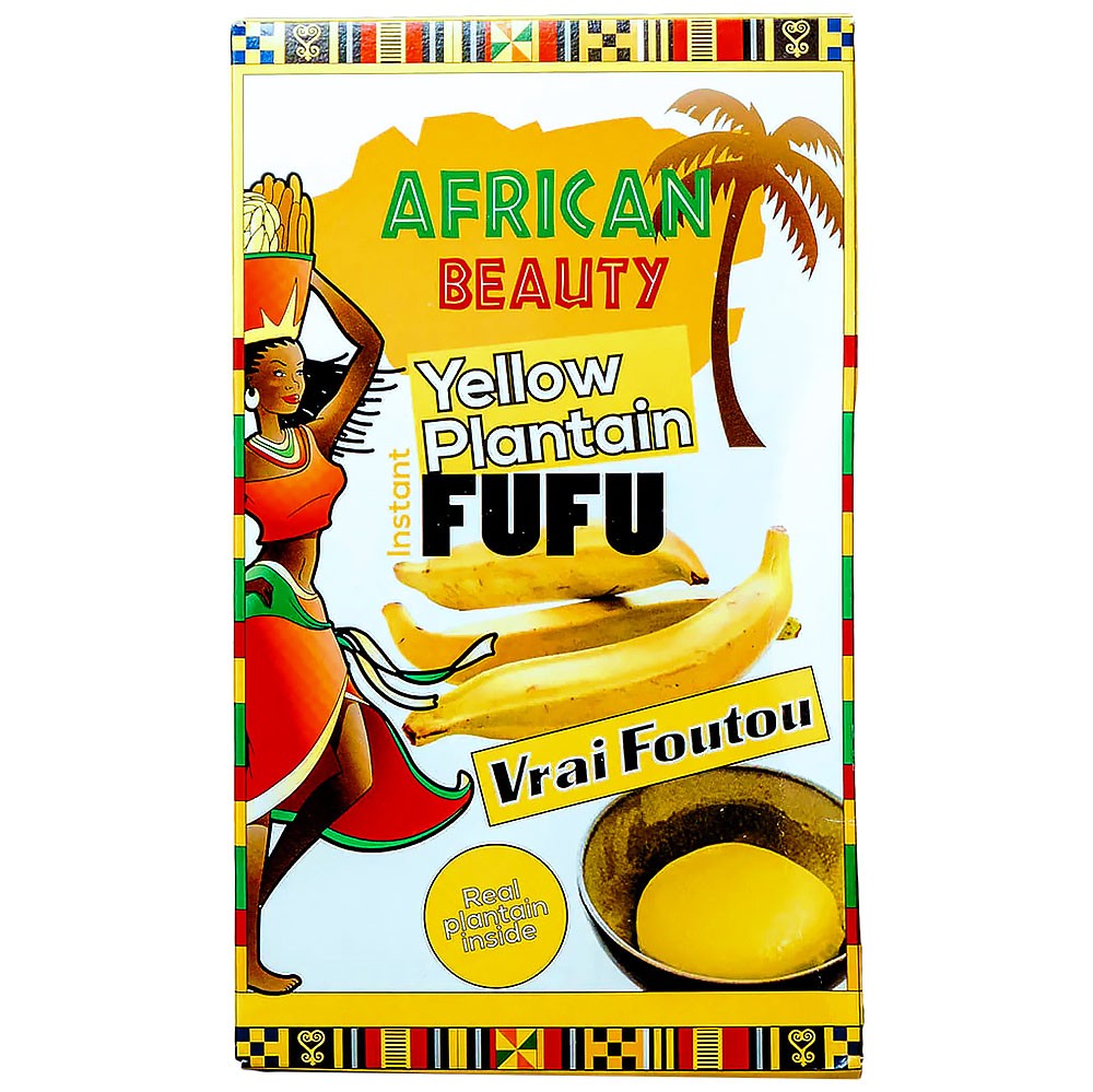 Fufu Yellow Plantain African Beauty 681g