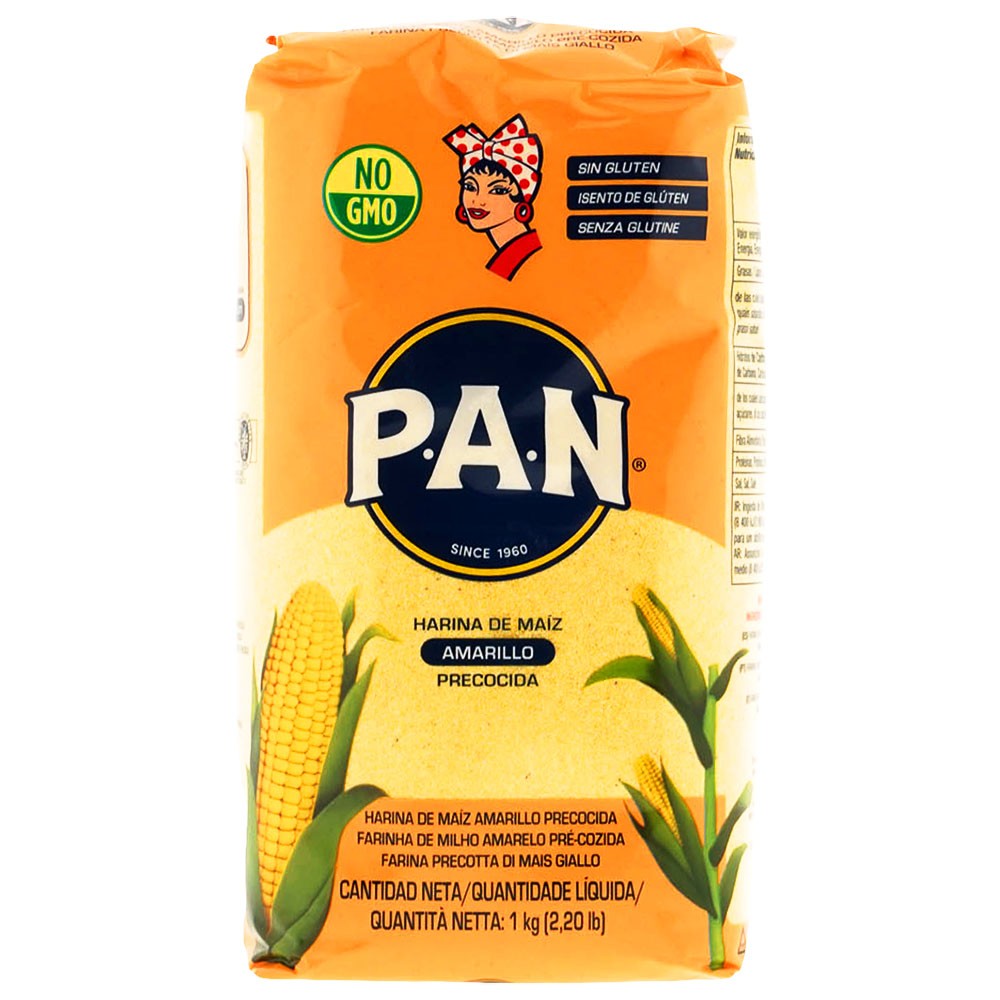 Pan Yellow Maisflour - Orange 1kg