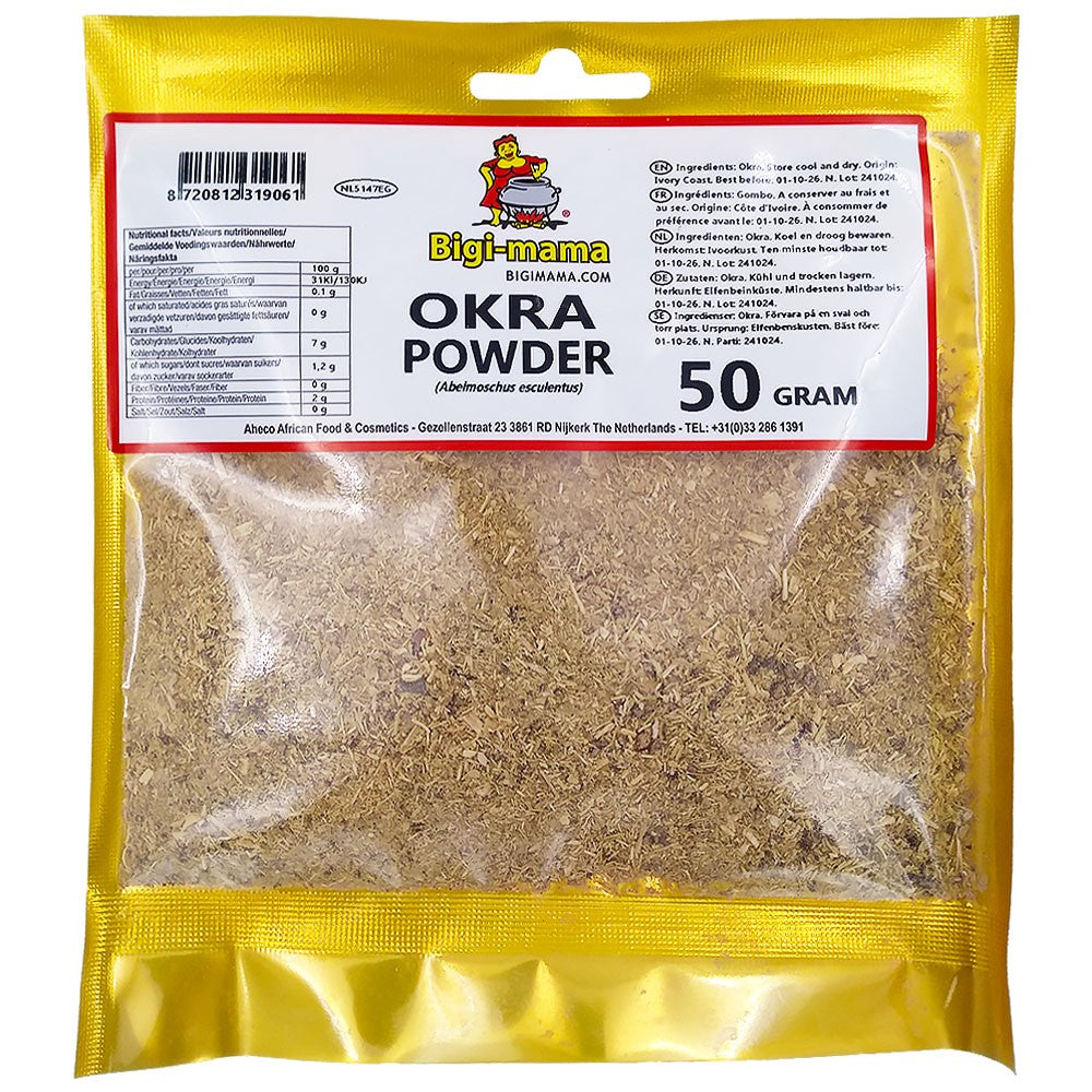 Okra Powder - Gombo Bigi Mama 50 gr