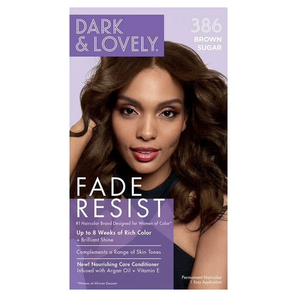 Dark and Lovely Fade Resist Hair Color - 386 Sugar Brown