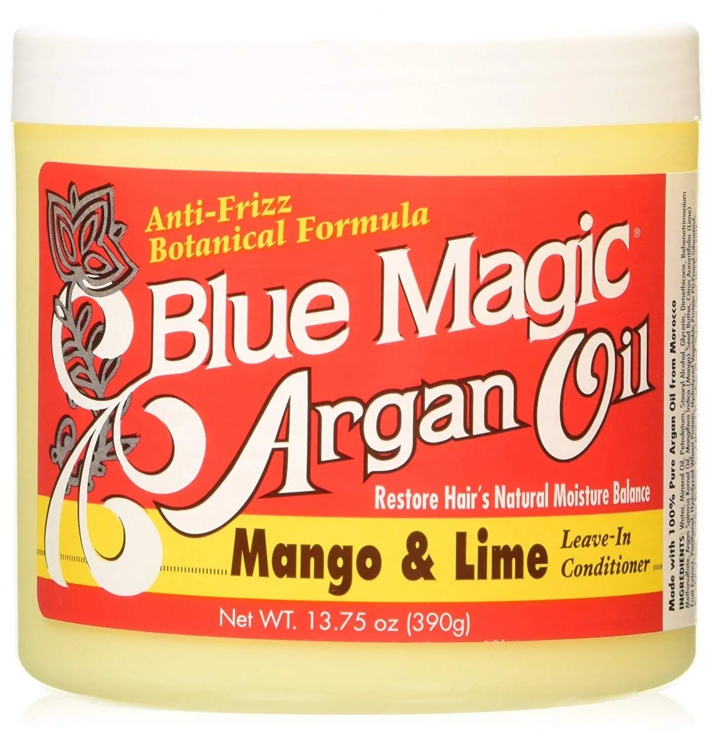 Blue Magic Argan Oil with Mango and Lime Leave-In Conditioner 390 gr
