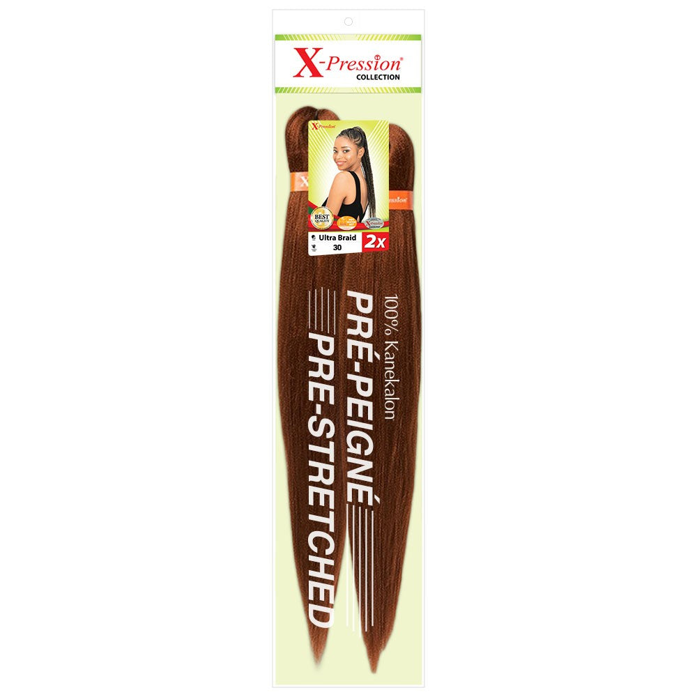 X-Pression 2x Pre-Stretched Braid Colour 30