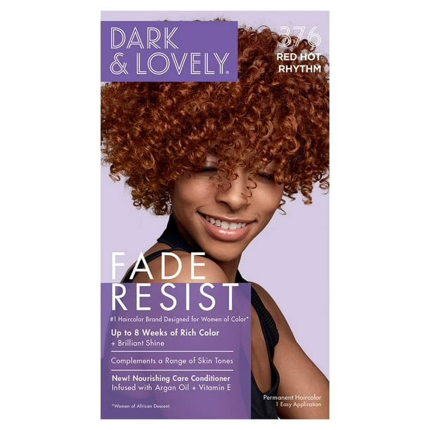 Dark and Lovely Fade Resist Hair Color - 376 Red Hot Rhythm