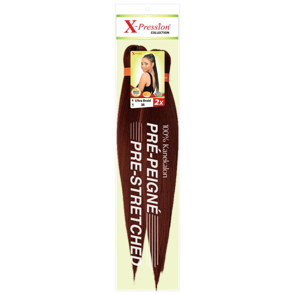 X-Pression 2x Pre-Stretched Braid Colour 35