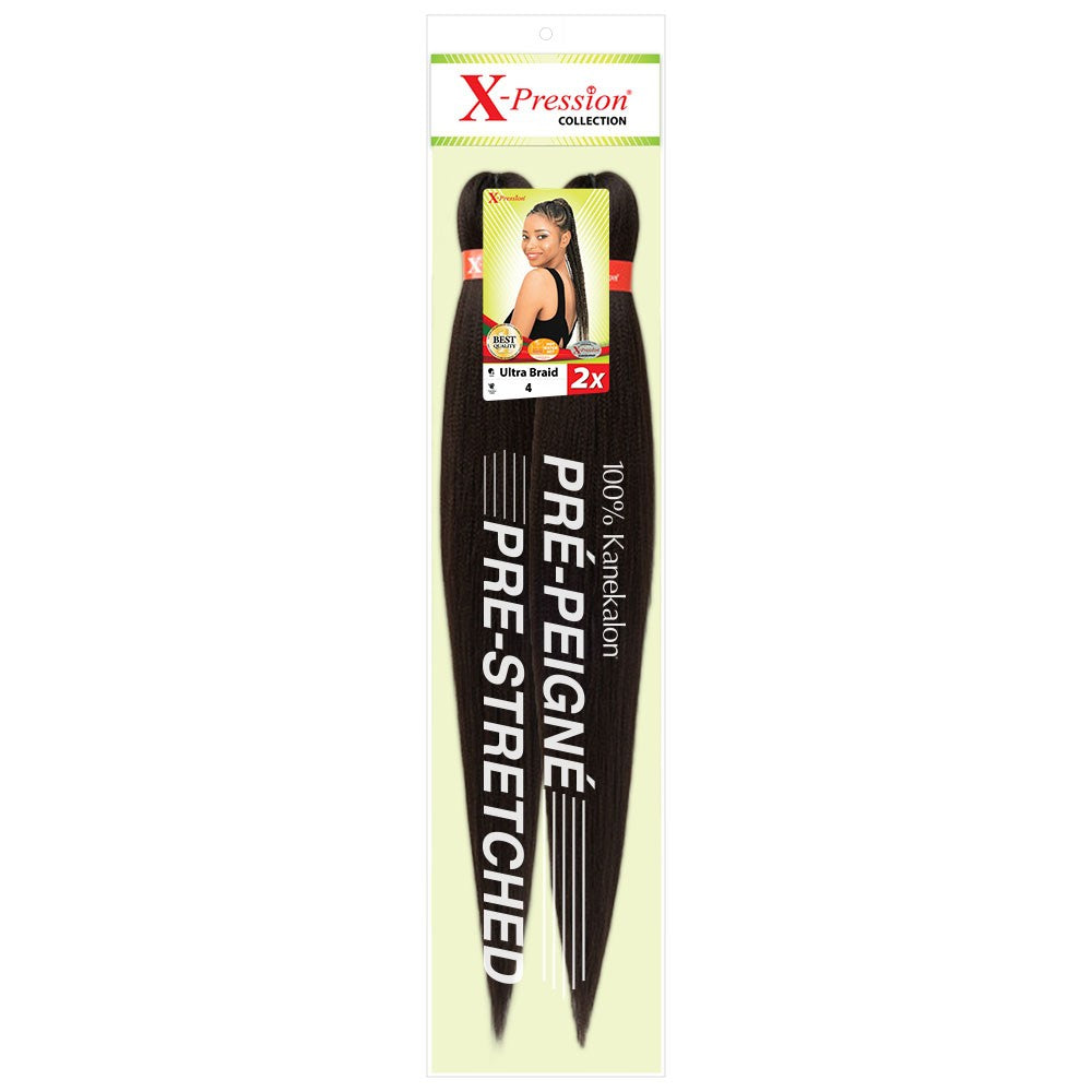 X-Pression 2x Pre-Stretched Braid Colour 4
