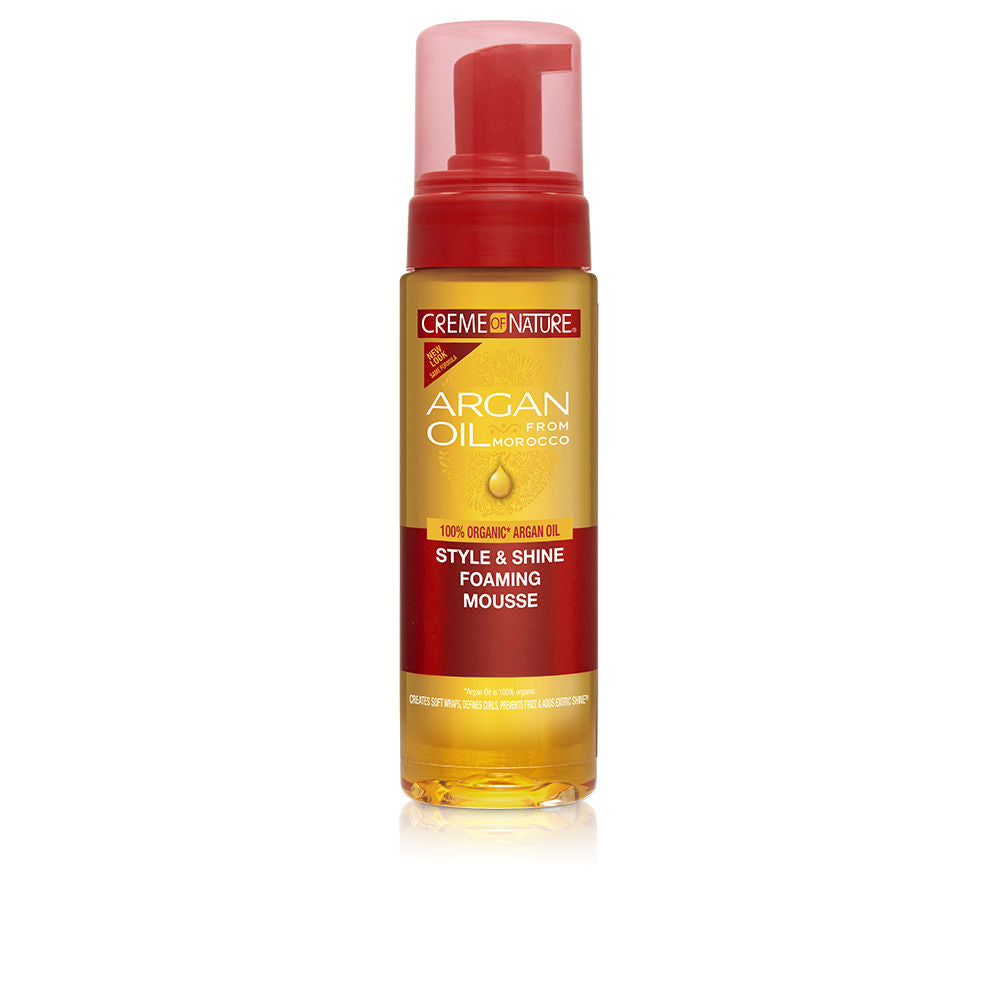 Creme of Nature Argan Oil Style & Shine Foaming Mousse 207 ml