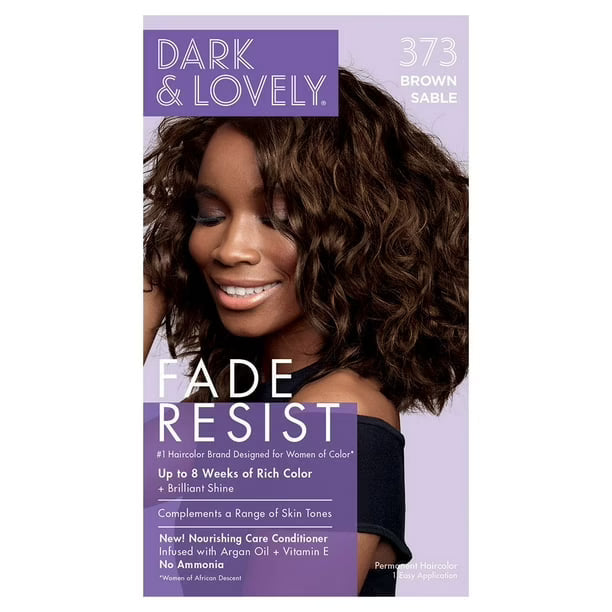 Dark and Lovely Fade Resist Hair Color - 373 Brown Sable
