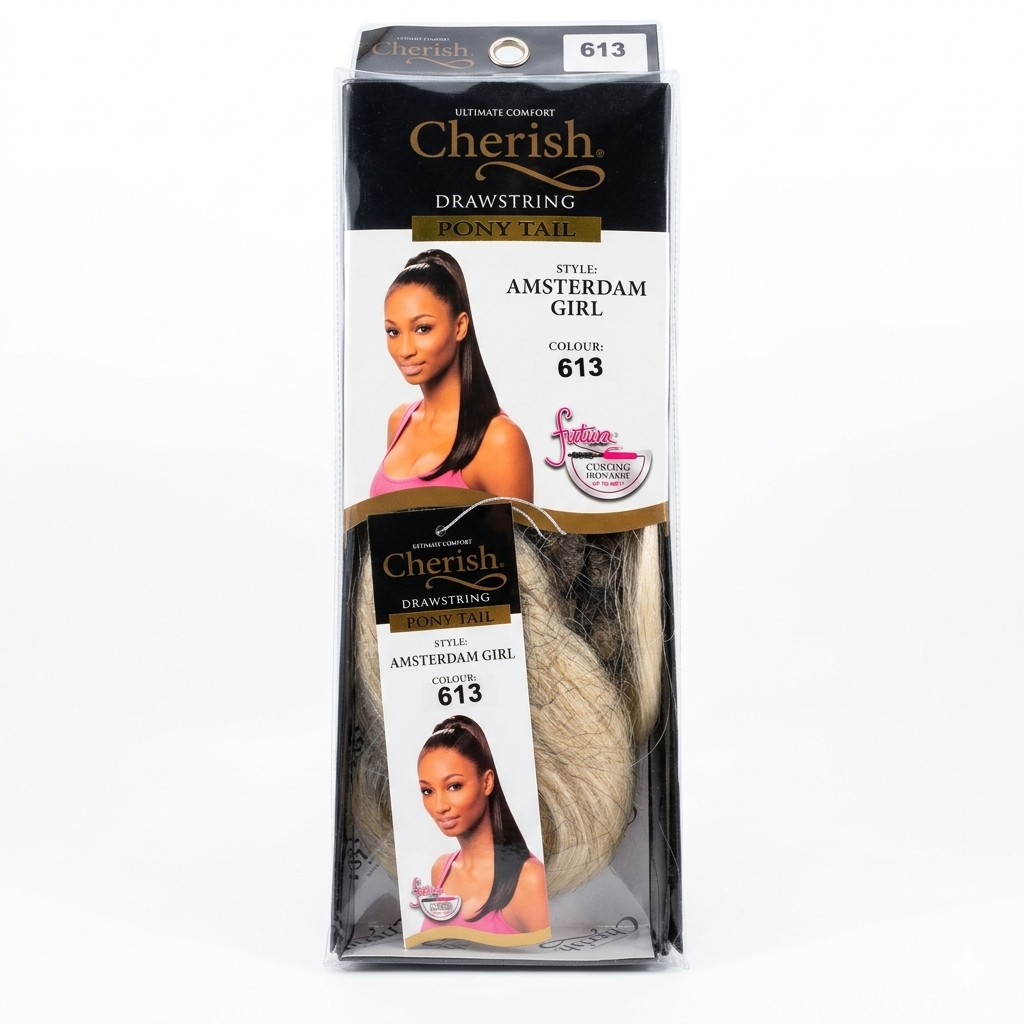 Cherish Drawstring Ponytail Amsterdam Girl Colour 613