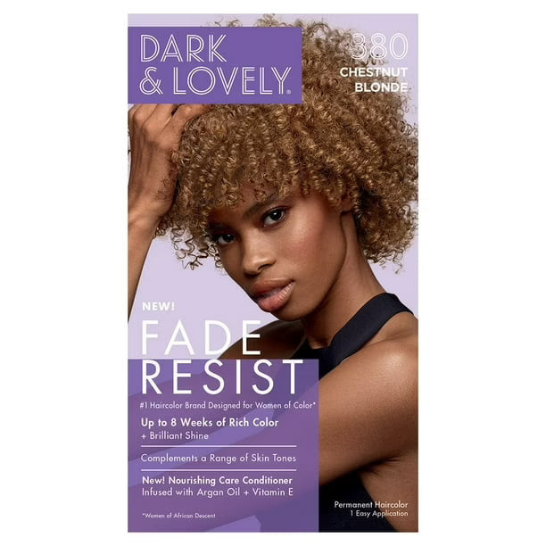 Dark and Lovely Fade Resist Hair Color - 380 Chestnut Blonde