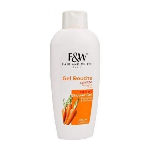 Fair & White Carrot Shower Gel 1000 ml