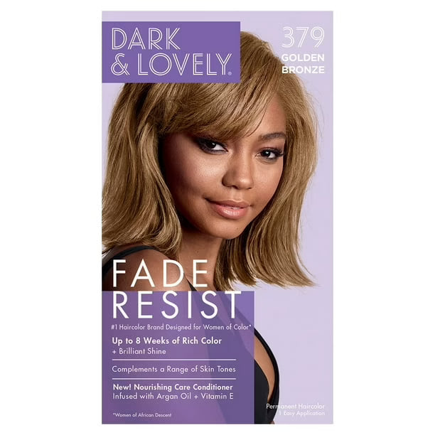 Dark and Lovely Fade Resist Hair Color - 379 Golden Bronze