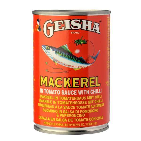 Geisha Mackerel in Chilisauce 425G