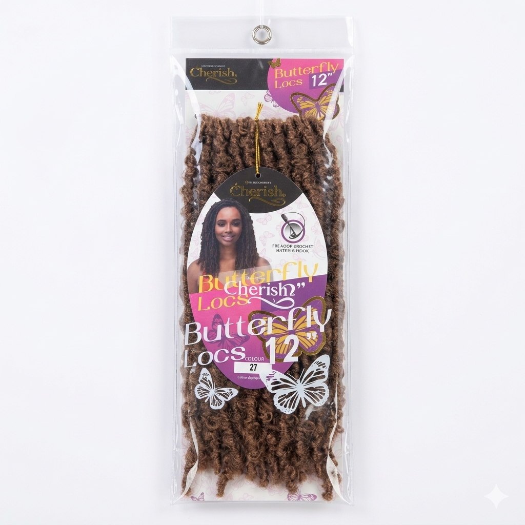 Cherish Butterfly Locs 12'' Colour 27