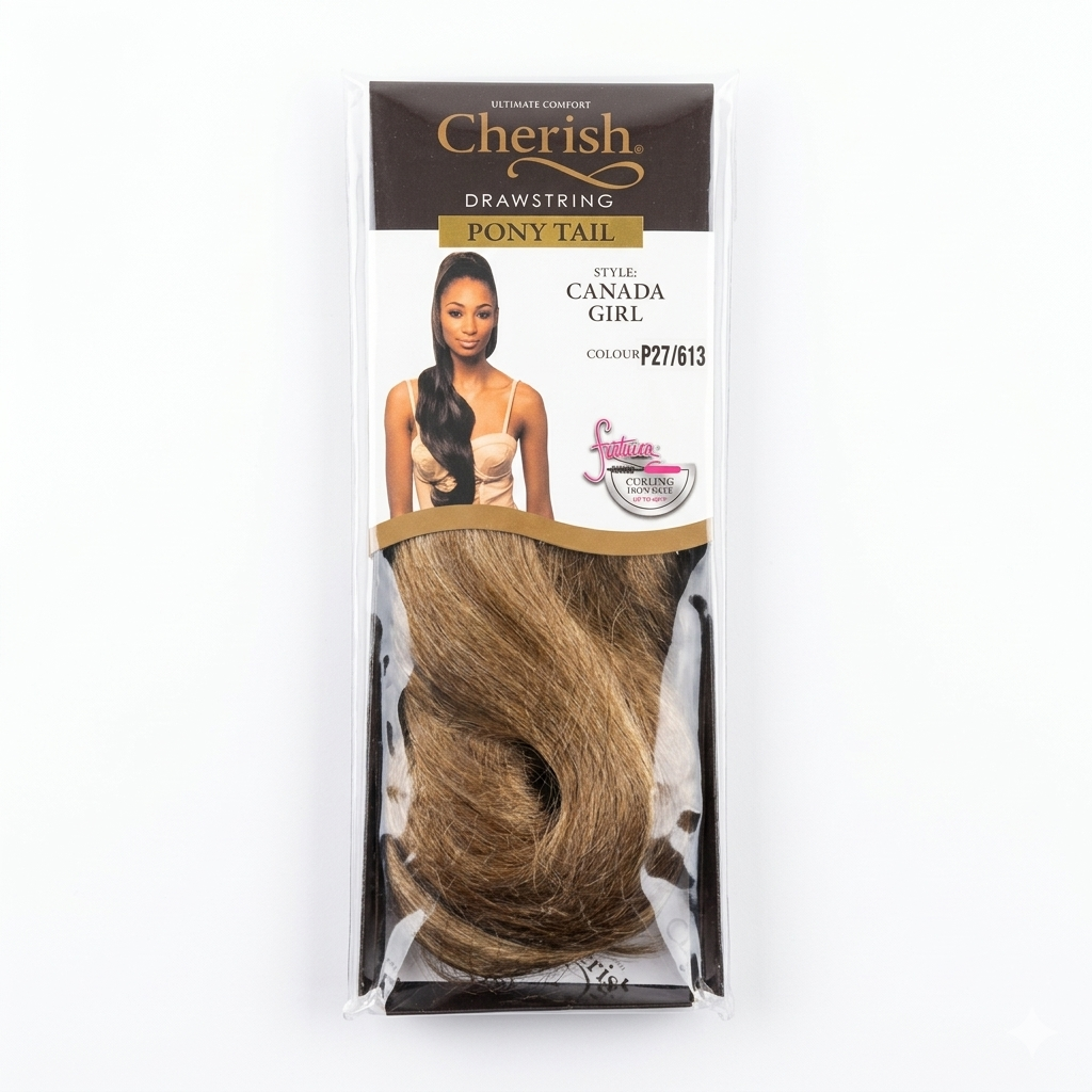 Cherish Drawstring Ponytail Canada Girl Colour P27/613
