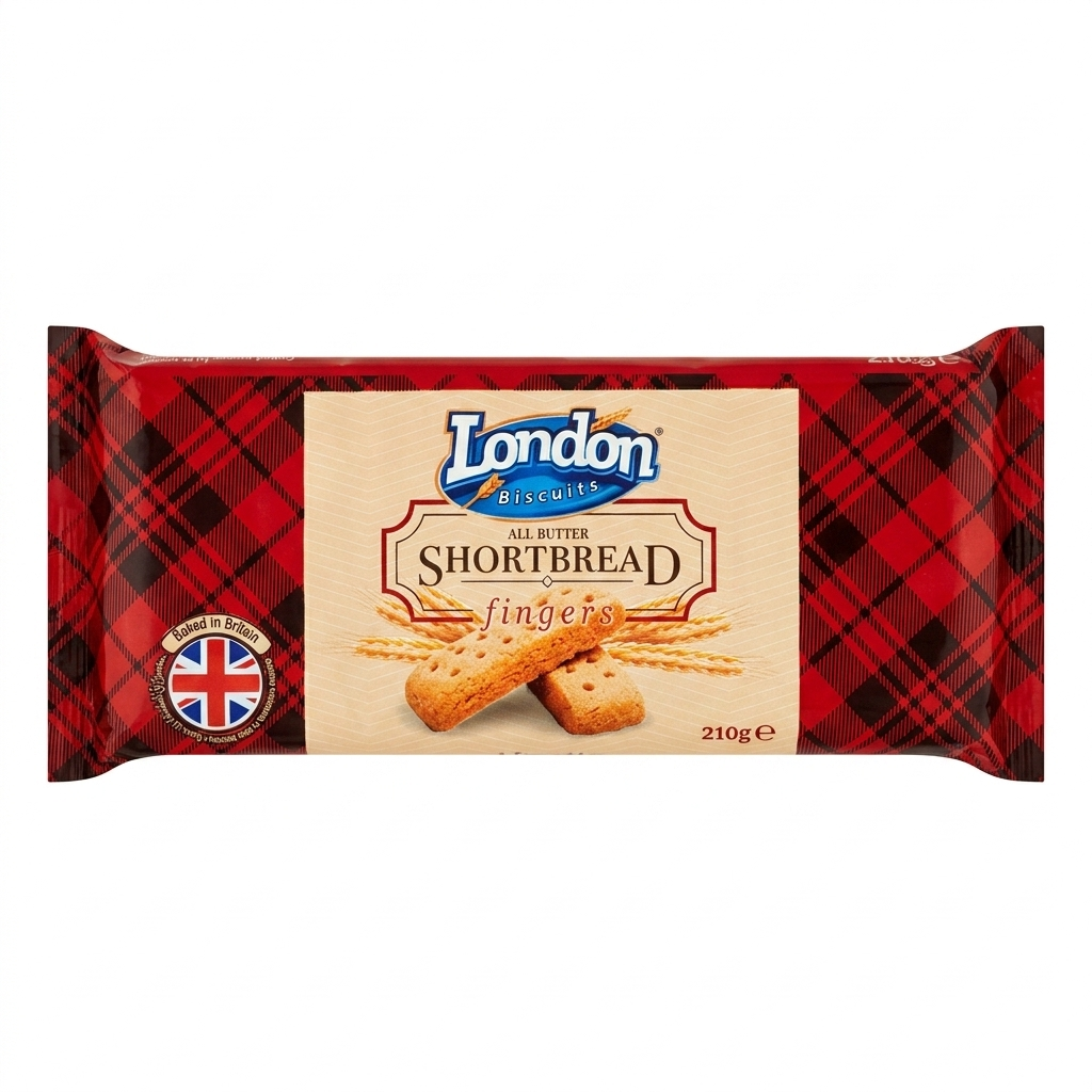 Londen Biscuits  Shortbread 210g