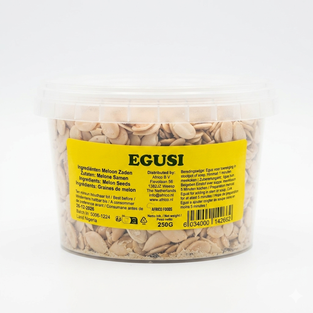 Egusi Meloen Zaden 250g