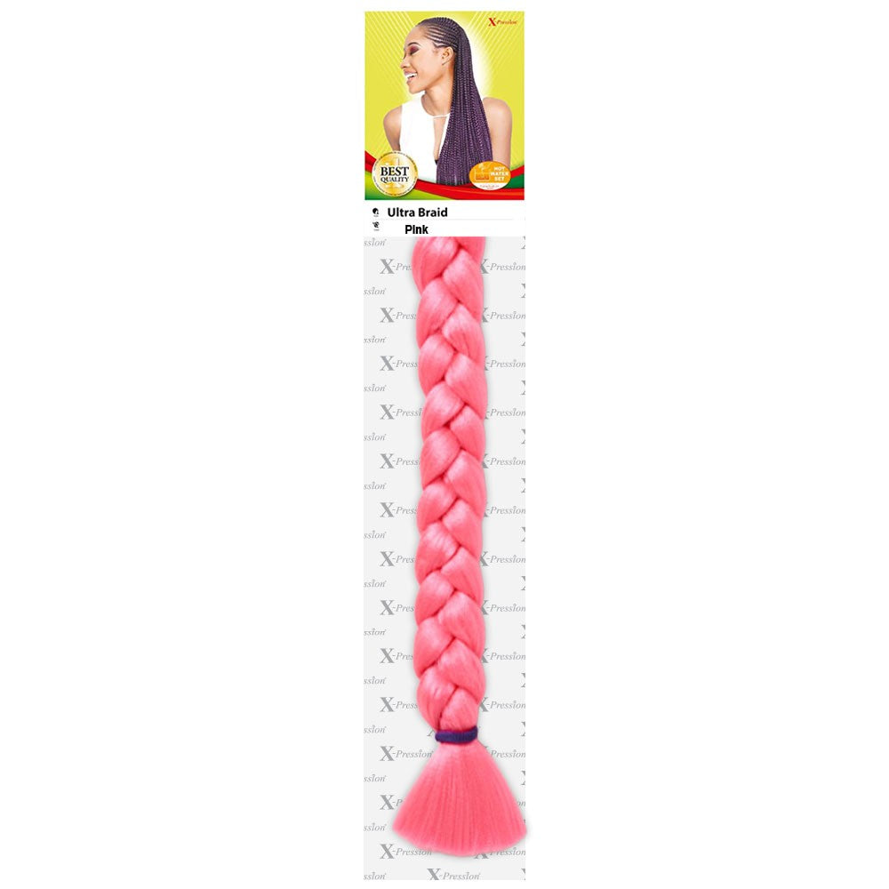 X-Pression Ultra Braid Colour Pink