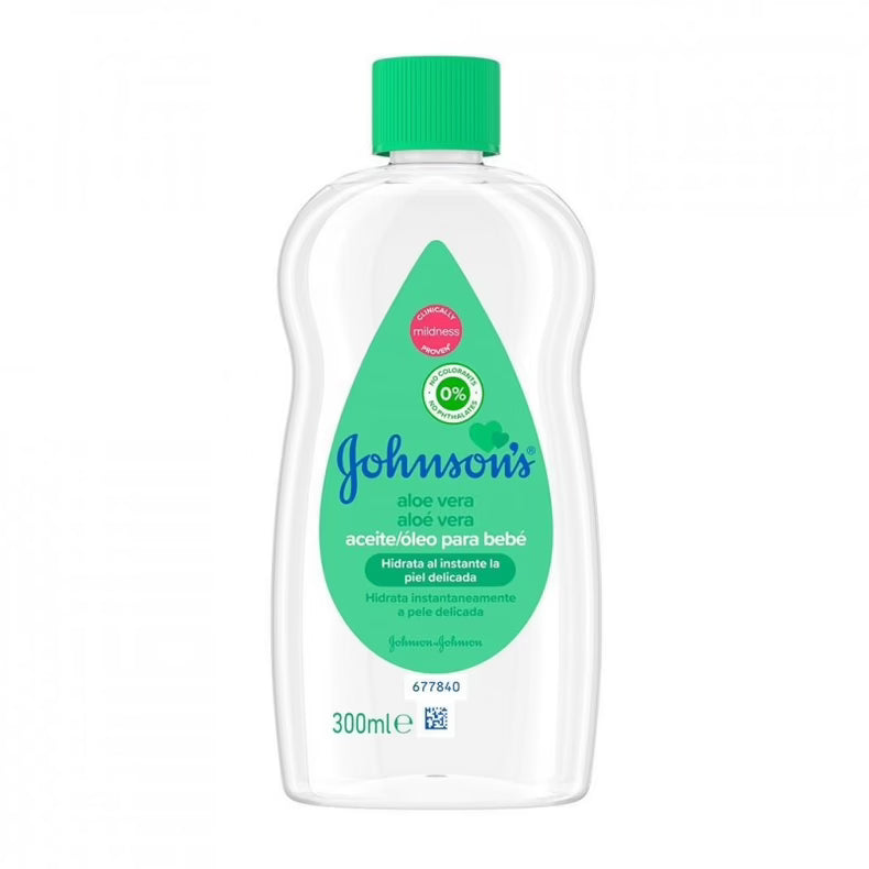 Johnson's Baby Oil Aloe Vera 300ml