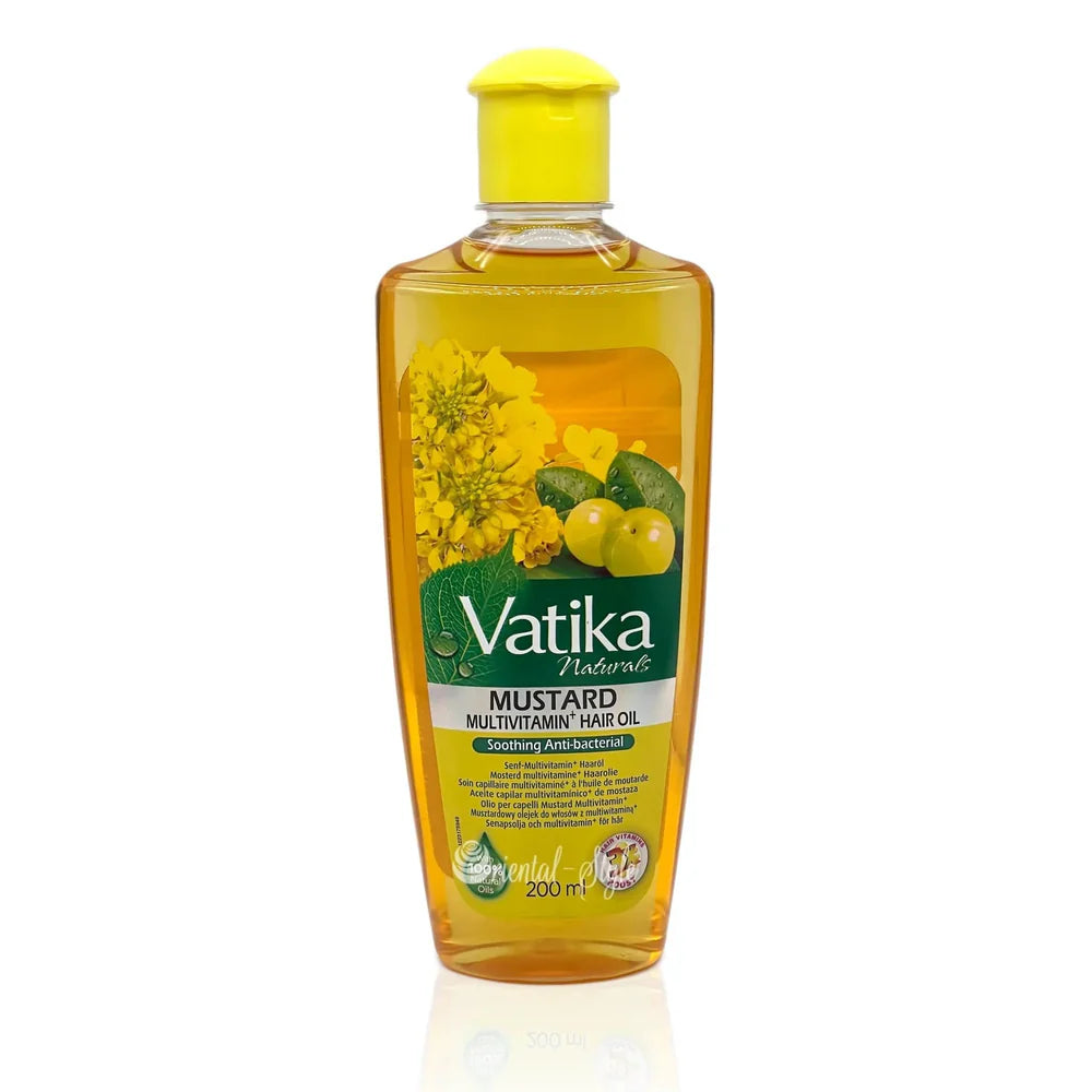 Dabur Vatika Naturals Mustard Multivitamin Hair Oil 200 ml