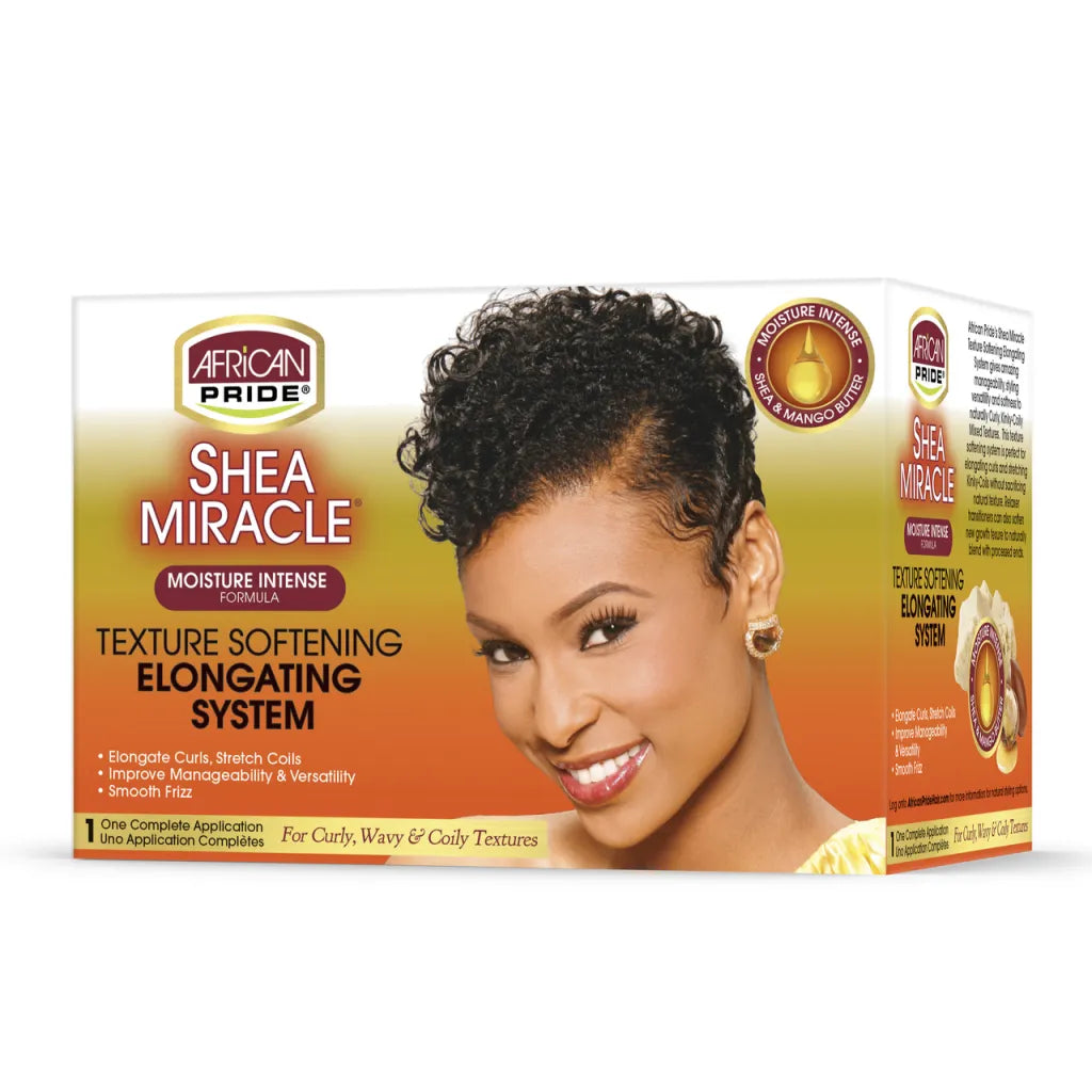 African Pride Shea Butter Miracle Texture Softening Kit