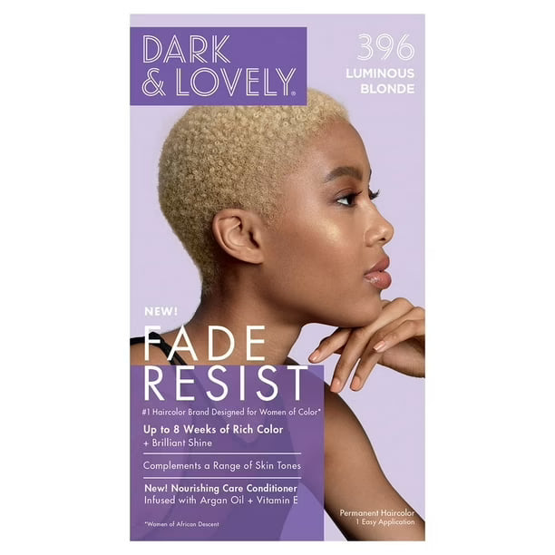 Dark and Lovely Fade Resist Hair Color - 396 Luminous Blonde