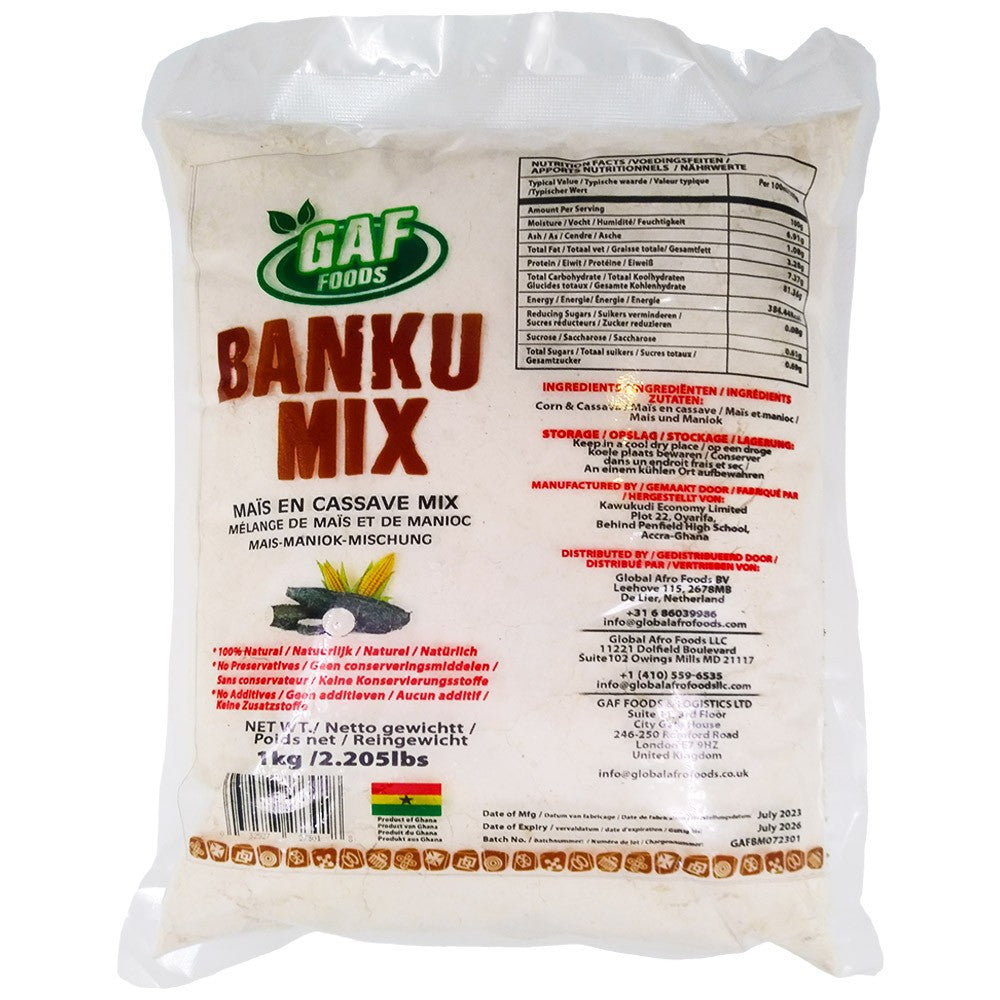 Banku Mix Ghana GAF Foods 1kg