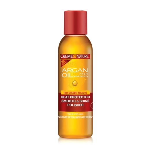 Creme of Nature Argan Oil Heat Protector Smooth & Shine Polisher 4oz