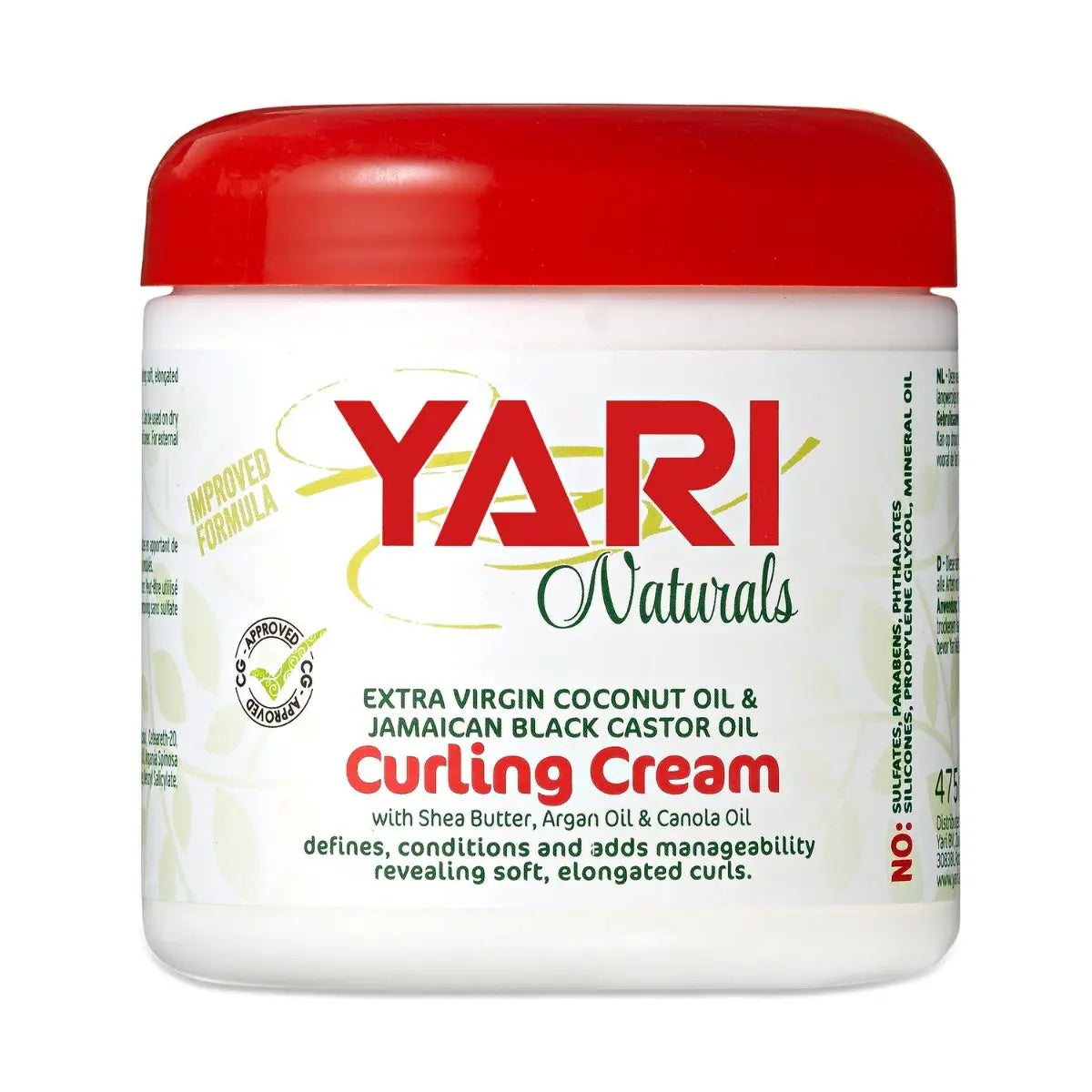 Yari Naturals Curling Cream 475ml