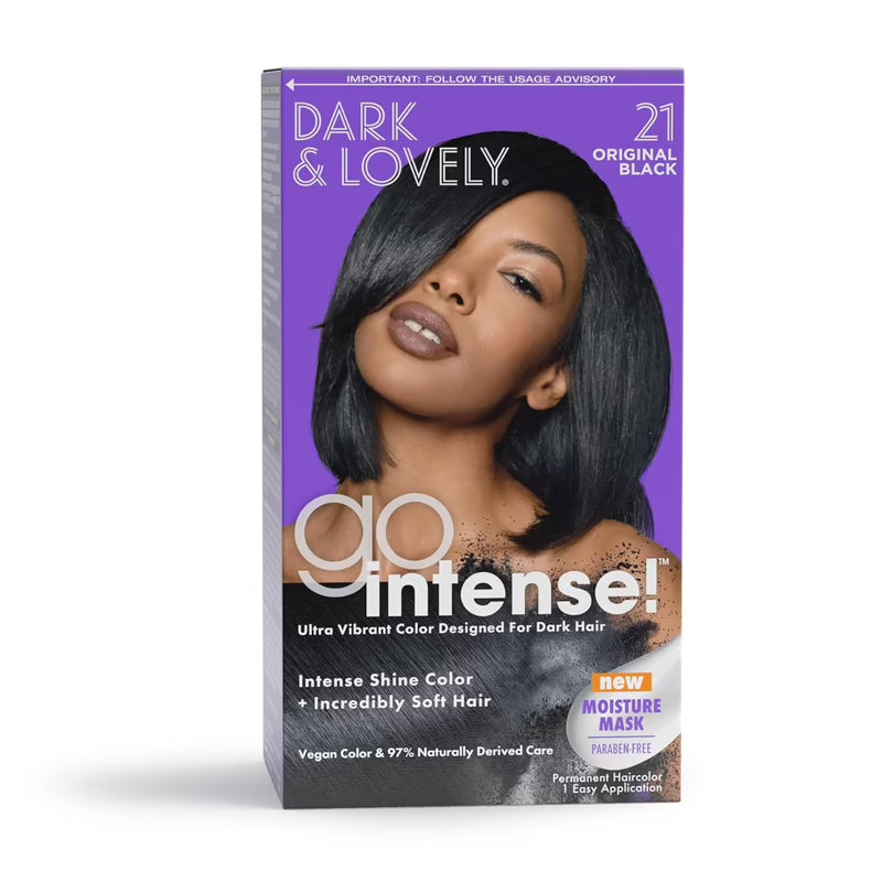 Dark and Lovely Go Intense Ultra Vibrant Color - Original Black 21