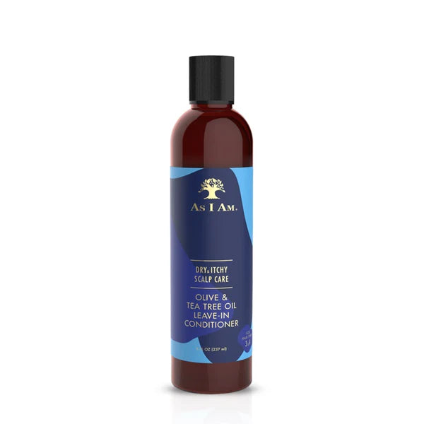 As I Am - Dry & Itchy - Olive & Tea Tree Oil - Leave In Conditioner - 237ml