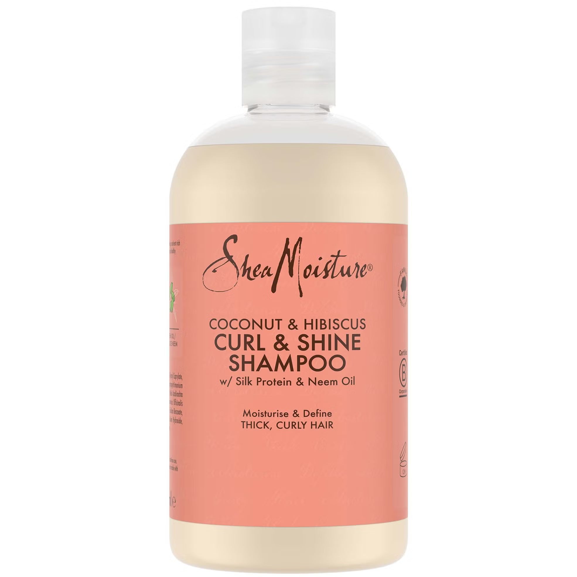 Shea Moisture Coconut & Hibiscus Curl & Shine Shampoo
