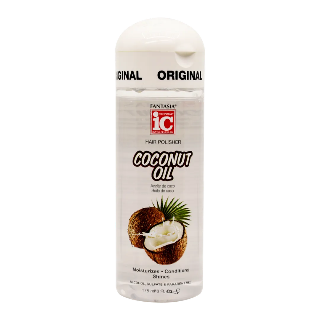 Fantasia IC Hair Polisher Coconut Oil Serum 6oz