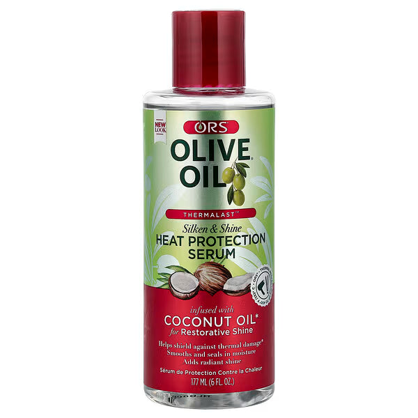 Ors Olive Oil Heat Protection Serum Coconut Oil 6oz