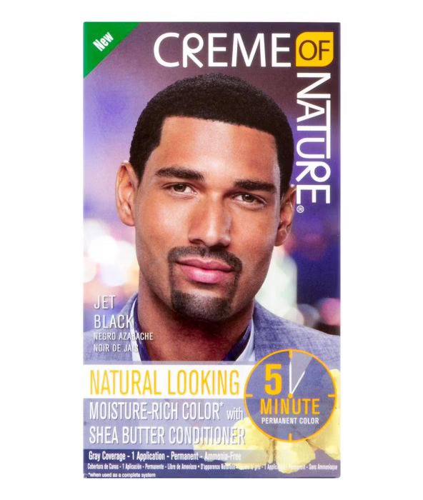 Creme Of Nature Jet Black Men